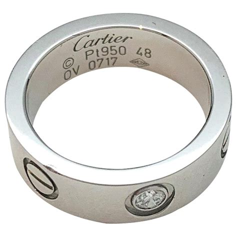 cartier love ring platinum|cartier love ring price list.